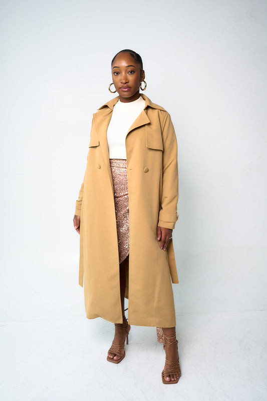 Double Button Trenchcoat