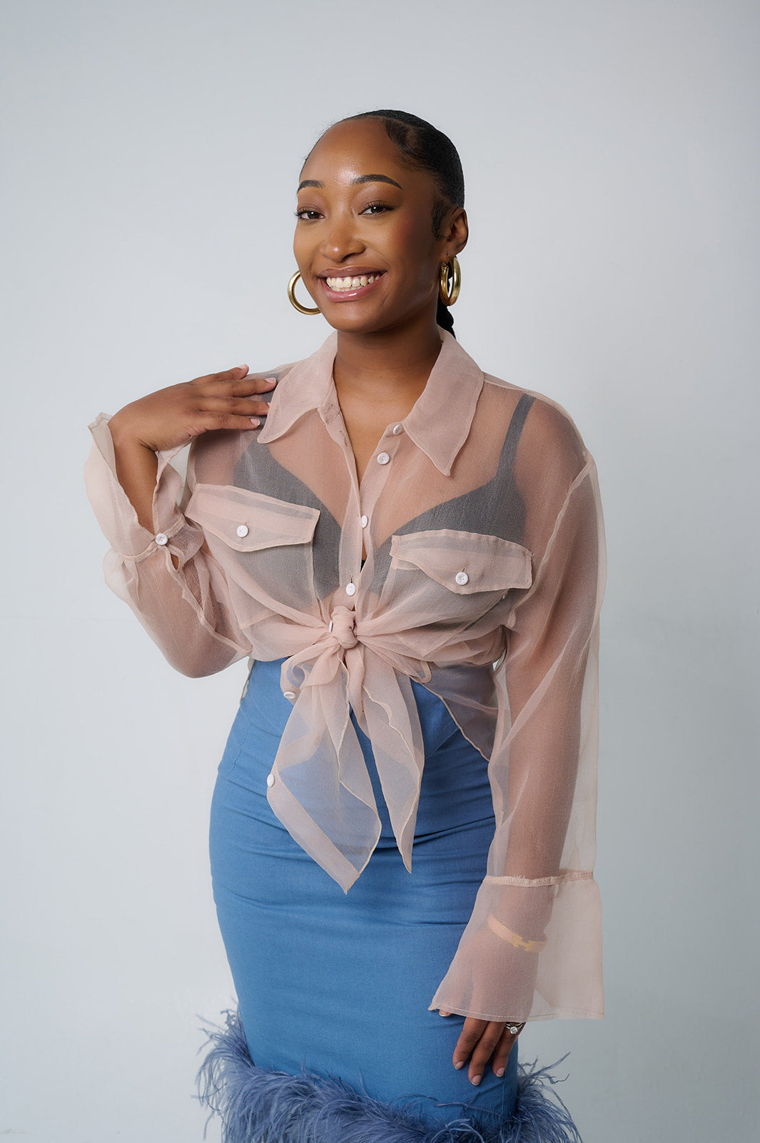 Organza Blouse